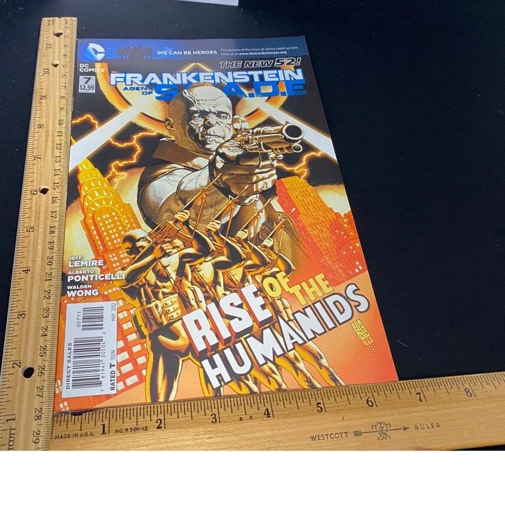 DC Comics Frankenstein Age of Apocalypse The New 52 Issue‎ 7 Comic Book 2013